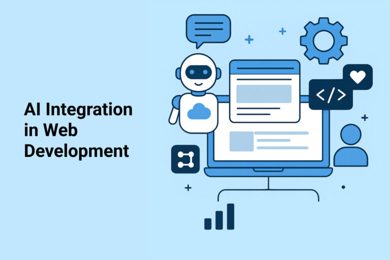 Artificial Intelligence in Web Development – AI chatbot, automation, and personalized website experiences