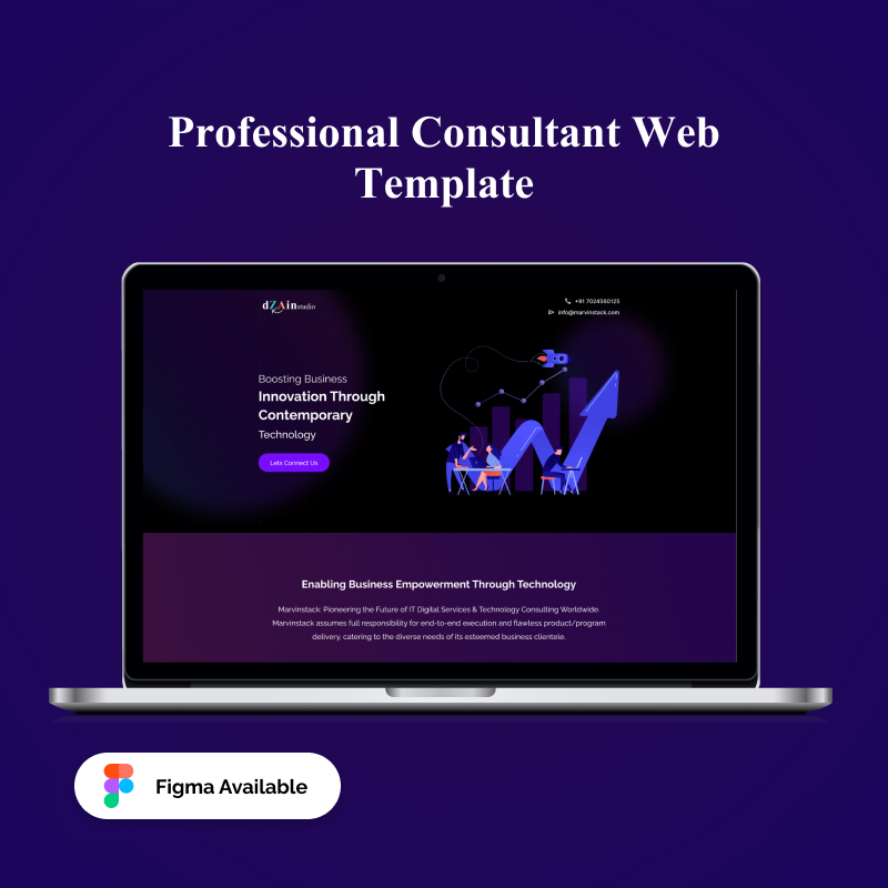 Professional Consultant Web Template