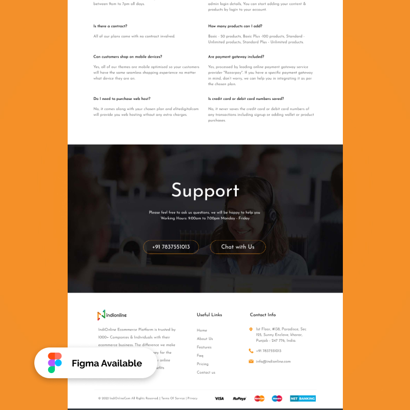 Professional Service Company Web Template