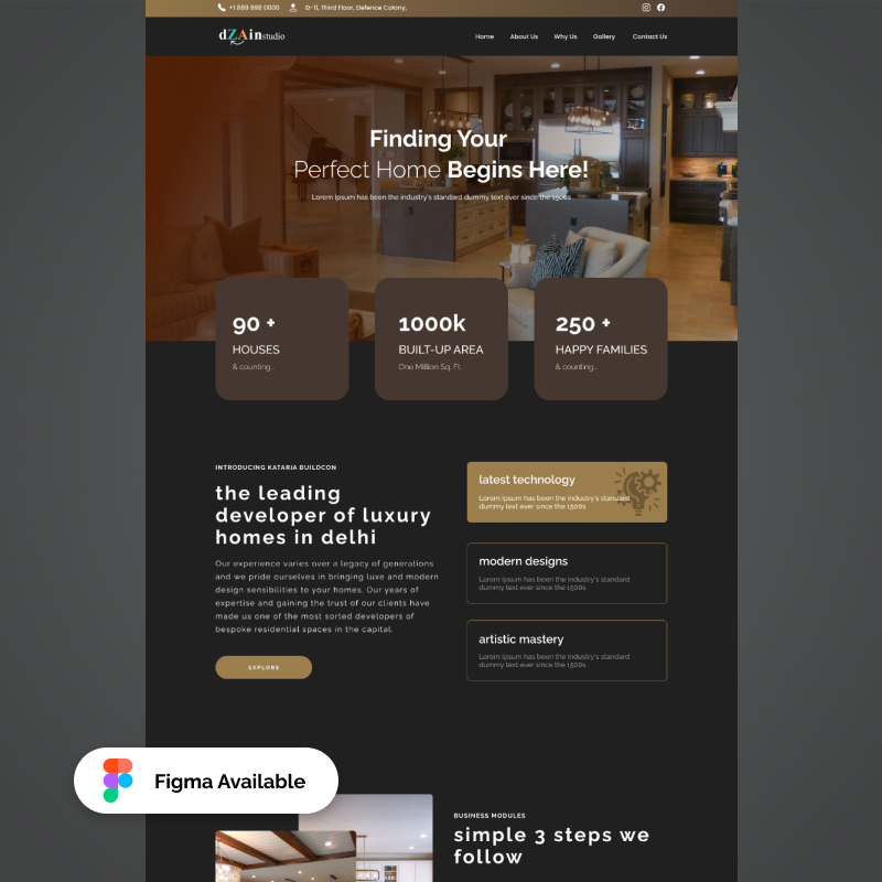 Premium Real Estate Figma Templates